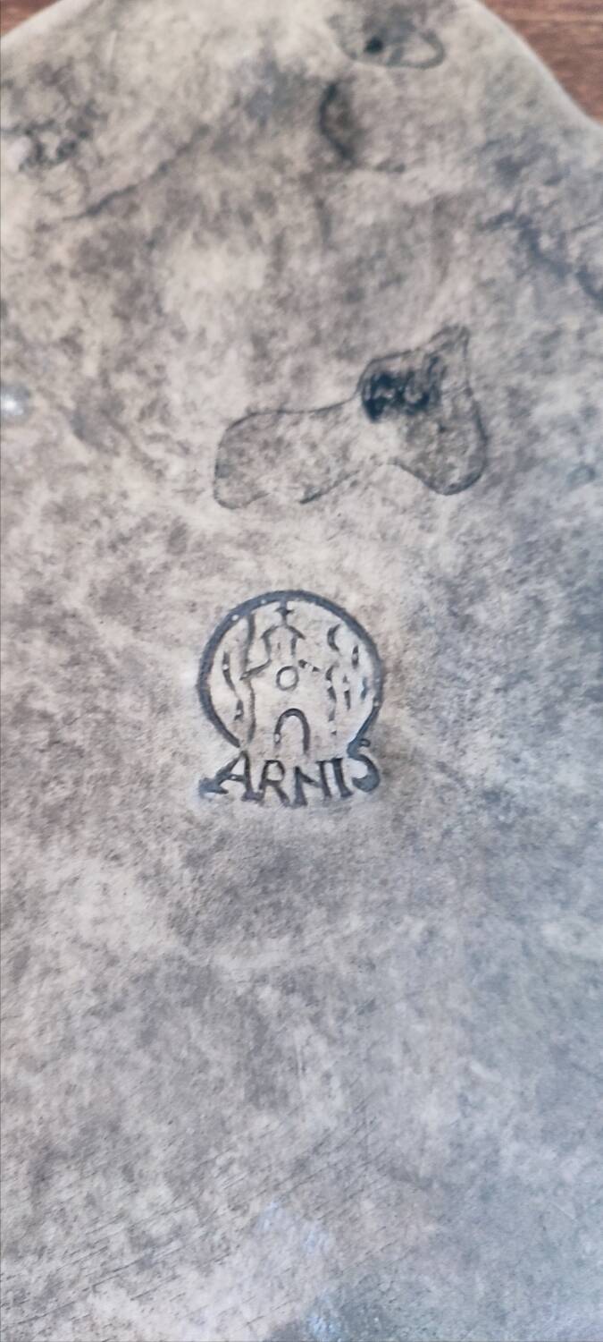Vintage ARNIS ceramic plate