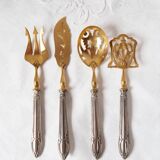 Fish hors d'oeuvres sets, Belle Epoque, circa 1910 (6 pieces)