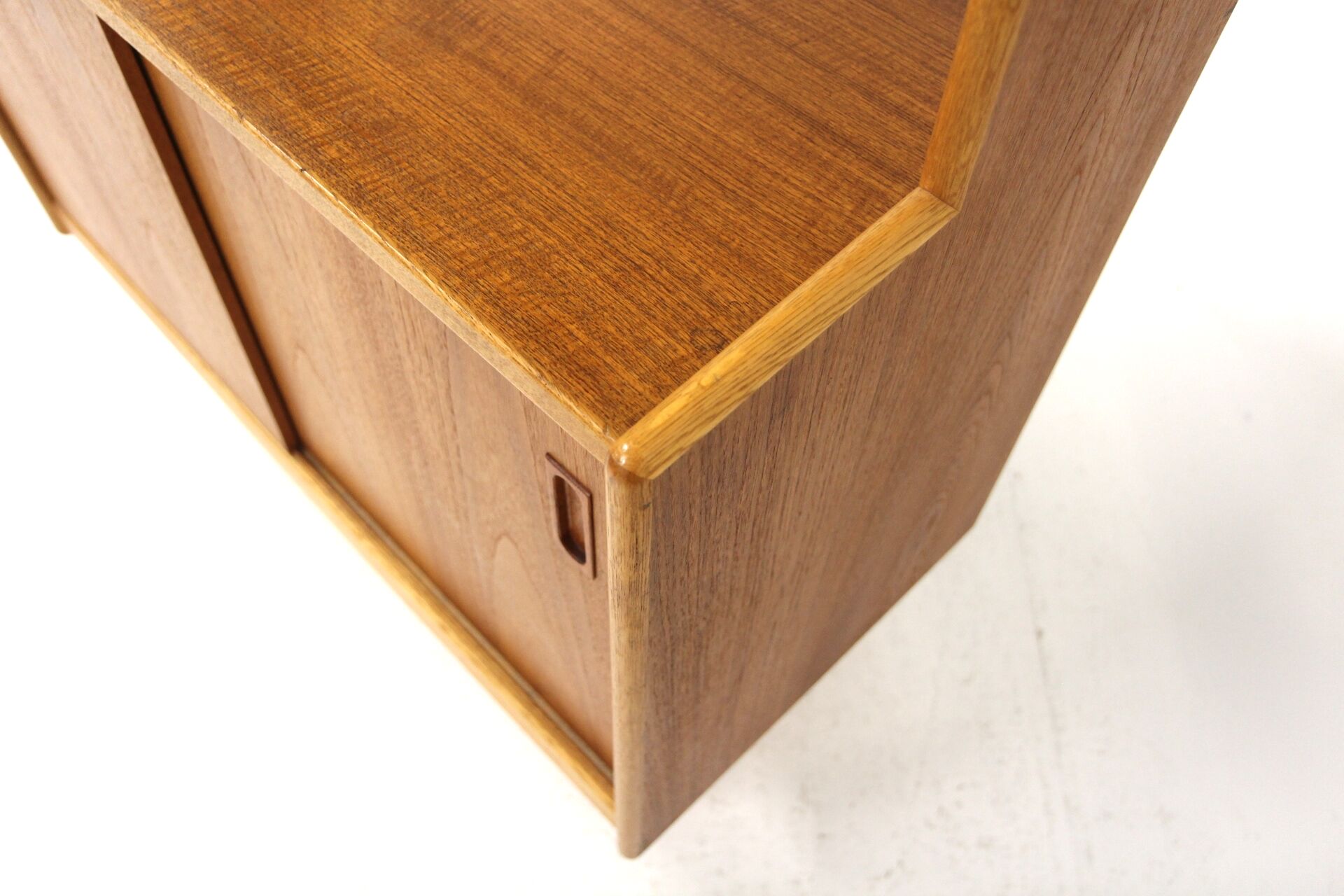 Scandinavian teak bookcase, Breo, Oderljunga, Sweden, 1960