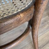 Pair of Thonet chairs model n° 10 of the 1890s in curved wood