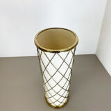 Original 1950s brass Umbrella Stand by Vereinigte Werkstätten München, Germany