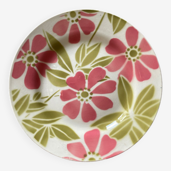 4 Digoin dinner plates