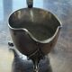 English sauce boat, silver plated, 1464 HA EA FA - EPNS - Art Nouveau period