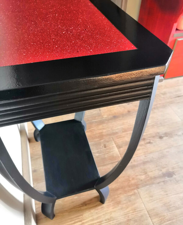 Guéridon style art déco revisité