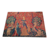 Old tapestry "Smell" of the lady with the unicorn