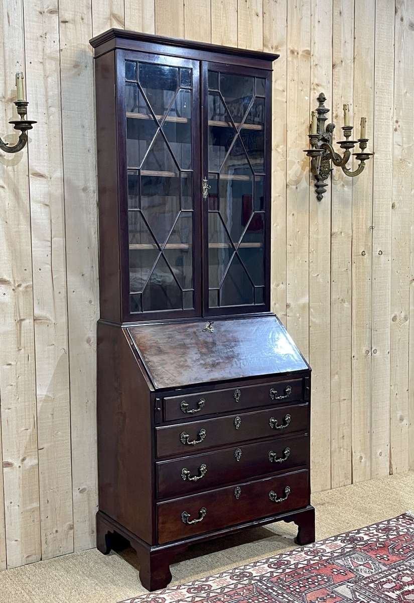 English mahogany scriban nineteenth