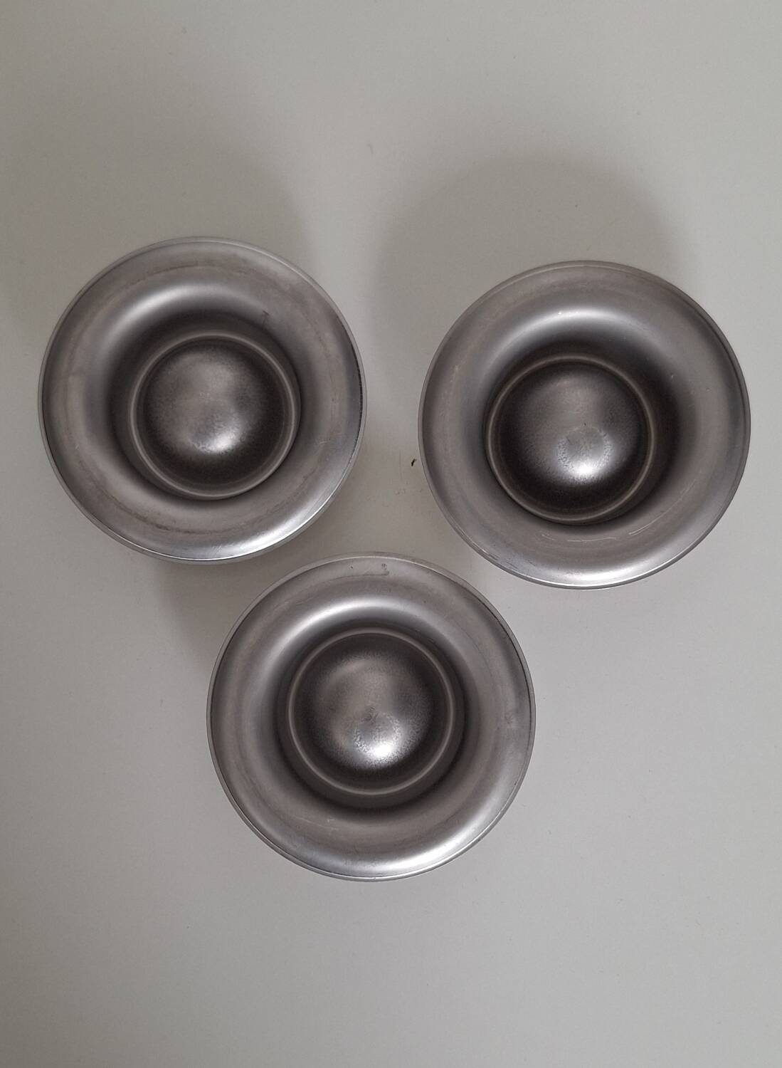 Vintage stainless steel egg cup