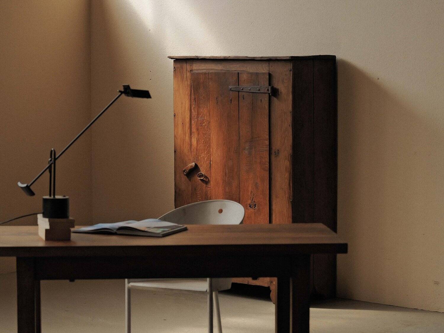 Oak furniture, folk art, Cévennes, 19th century