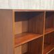 Etagère anglaise en acajou, fabrication moderne des années 1990