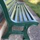 Banc public le centaure vintage en fonte