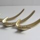Vintage Carl Auböck Design Wall Hooks, Double Coat Hook