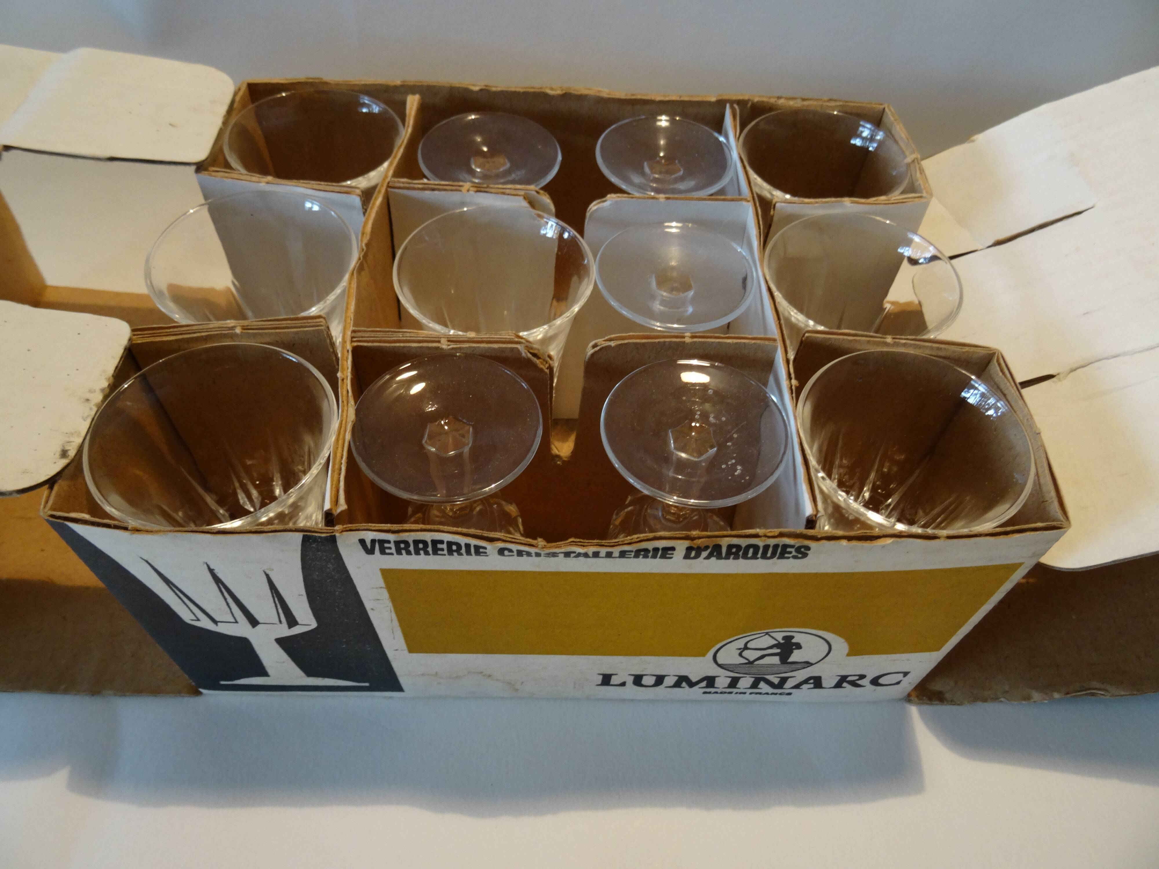 Arques Luminarc crystal 12 glasses