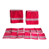 2 basque tablecloths + 12 towels