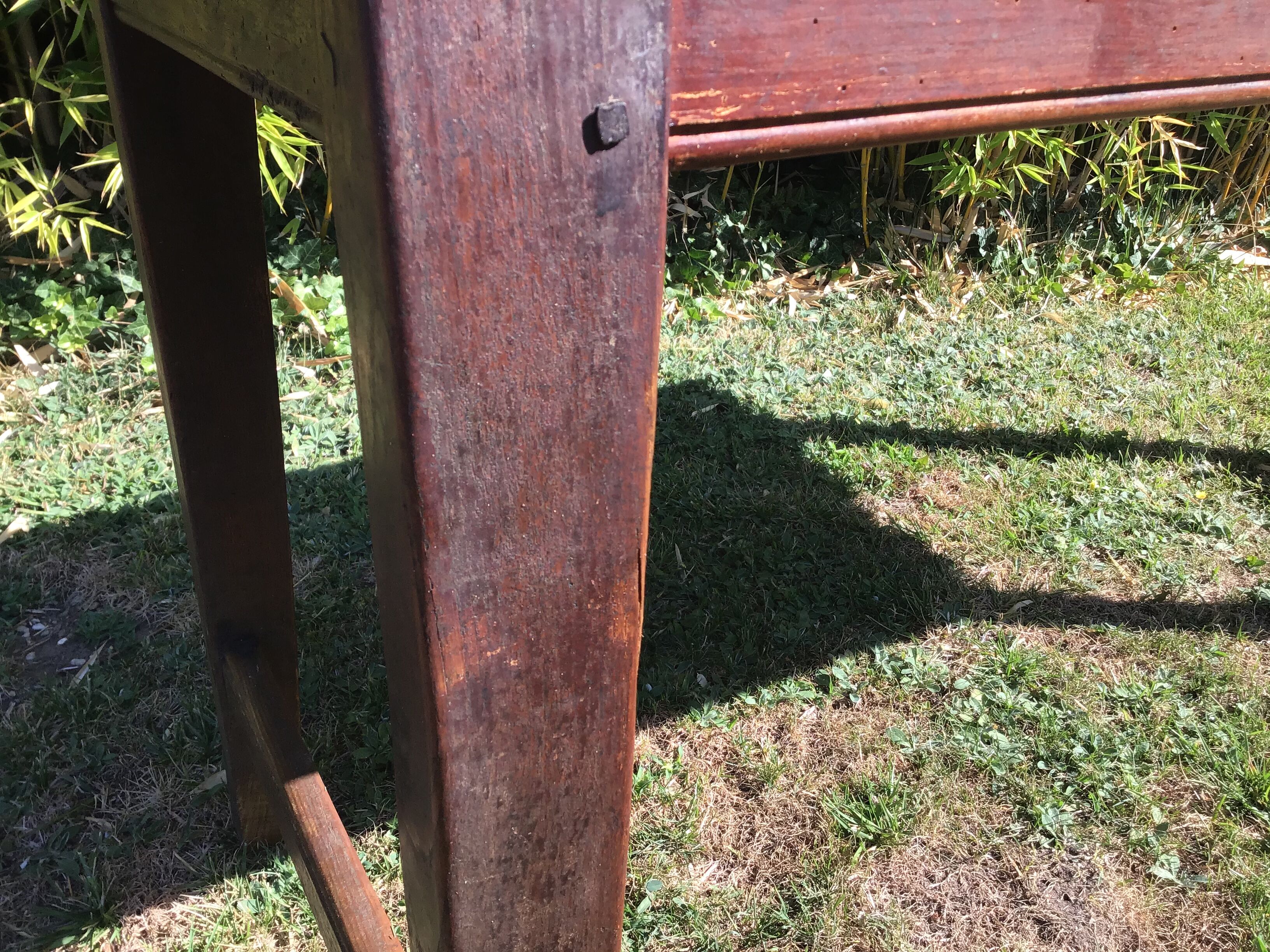 Table de ferme vintage