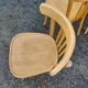 Light wood bistro chairs