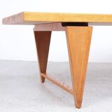 Table basse llum Wikkelsø en chêne modèle Ml 115 pour a/S Mikael Laursen, 1960s