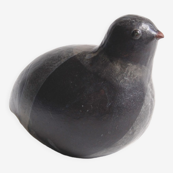 Oiseau en céramique par Thèrèse Hauptmann