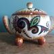 Covered pot workshop Paul Fouillen Quimper signed Maurice Fouillen