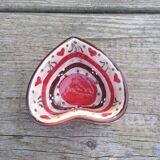 Pocket tray in the shape of heart earth & colors