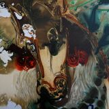 Salvador Dali: Horses, Bucephalus - Signed lithograph