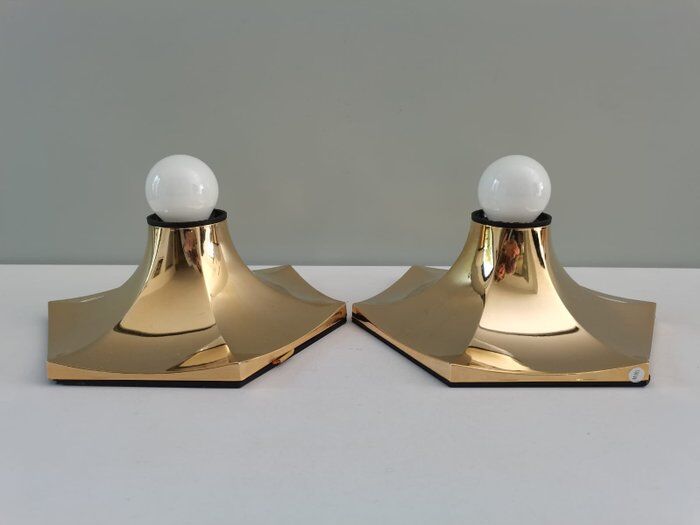 Pair of Italian wall lamps Fosnova - "Cloe"