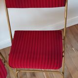 Set of two Lafuma folding chairs
