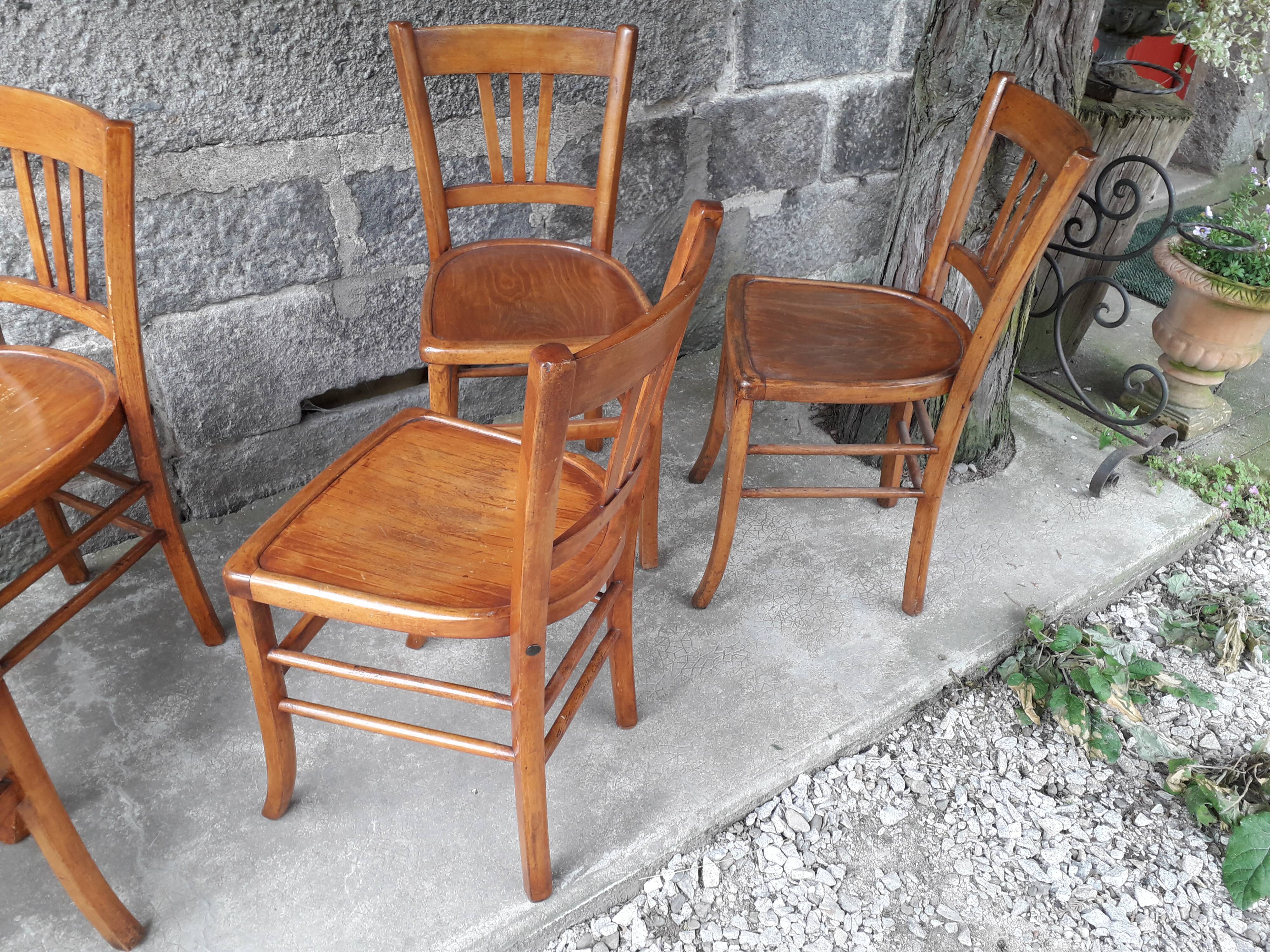 Set de 6 chaises bistrot Luterma