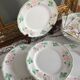 6 vintage dessert plates, Salins France