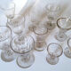 Lot de 12 verres anciens