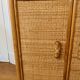 Rattan and wicker chest of drawers