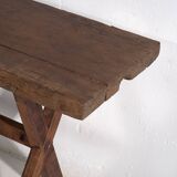 Antique rustic solid wood table (c.1900)