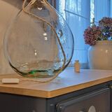 Large vintage Dame Jeanne table lamp from the 1960s
