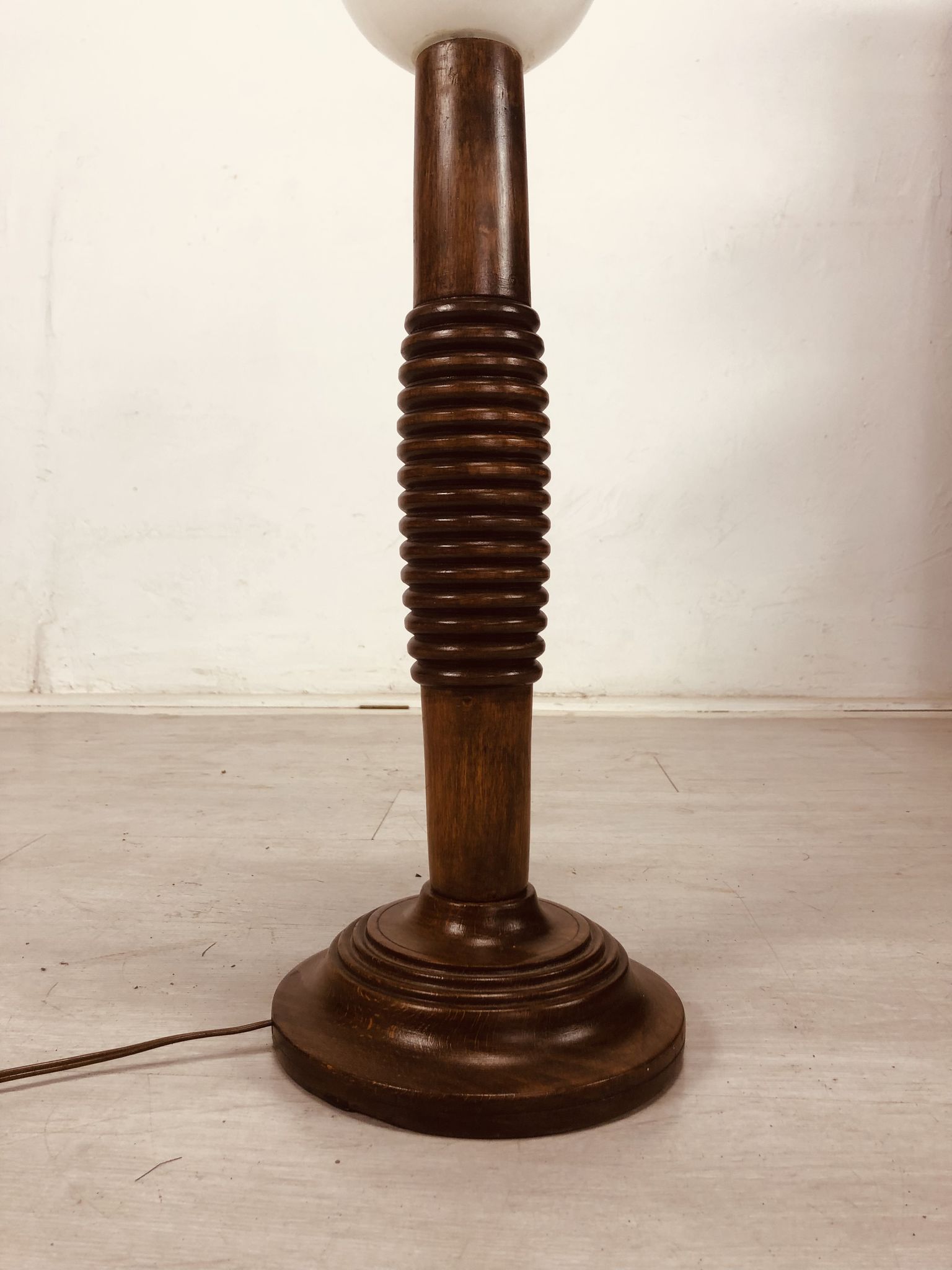 Lampe art déco brutaliste