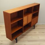 Teak bookcase, Danish design, 1970s, production: Denmark