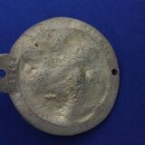 Gilded bronze wall hook numbered rider in armor