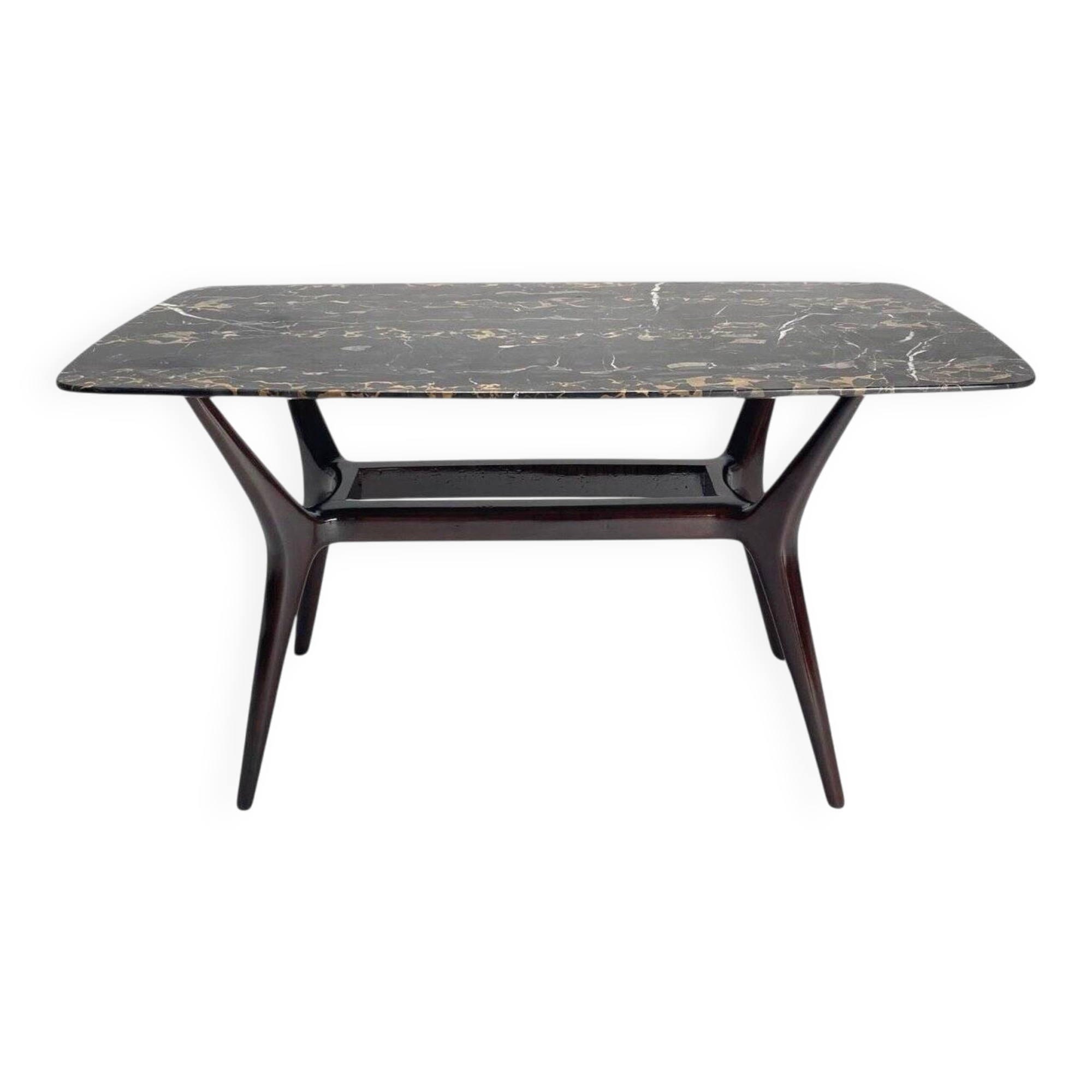 Organic Marble Coffee Table in the style of Gio Ponti, Italy, 1950s