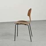 Teak office chair 3103 by Arne Jacobsen, circa 1970