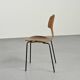 Chaise de bureau en teck 3103 par Arne Jacobsen, circa 1970