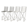 Kreuzschwinger Bar Stools 2nd Generation German by Till Behrens for Till Behrens Systeme, 2000s, set of 4