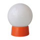 Vintage orange ceiling light 1970