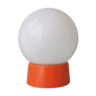 Vintage orange ceiling light 1970