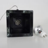 Fabbian Cubetto GU10 chrome/black table lamp