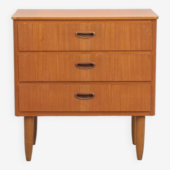 Vintage Sacandinavian chest of drawers 3 drawers 1960 Denmark