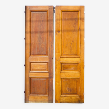 Double porte ancienne, porte bois ancienne, grande porte vintage