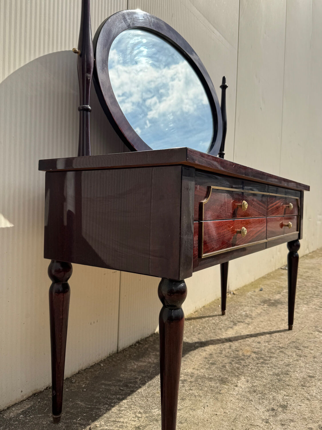 Vintage mahogany dresser