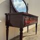 Coiffeuse vintage acajou
