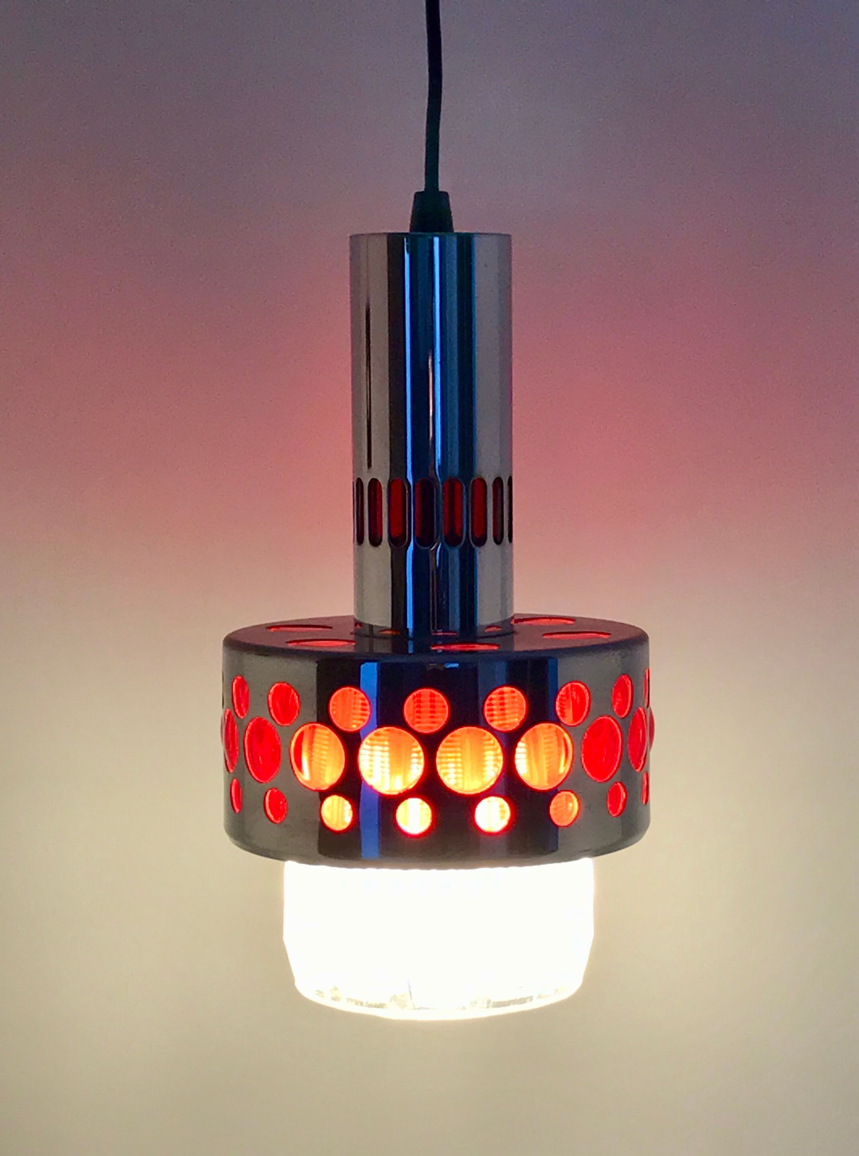 Vintage pendant lamp by the manufacturer Raak, Netherlands 70s