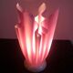 Purple draped lamp