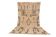 Tapis marocain vintage beige 199 x 376 cm - Tapis en laine berbère fait main