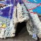 Tapis Berbère Boucherouite - 280 x 88 cm